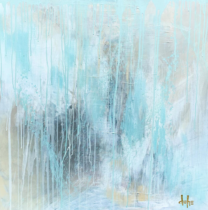 untitled - 36" x 36" - Acrylic on Gallery Wrapped Canvas